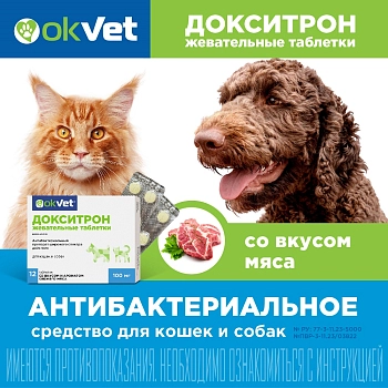 Докситрон жевательные таблетки