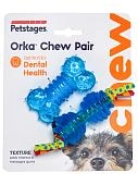 Petstages игрушка Mini ОРКА "Косточка+гантеля" ультра-мини для собак