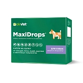 OKVET MaxiDrops капли для собак от клещей, блох, вшей и гельминтов от 20 до 40 кг