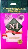 №1 Crystals for girls наполнитель силикагелевый впитывающий