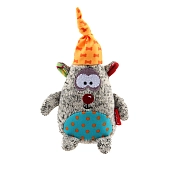Gigwi Plush Friendz мягкая игрушка для собак Медведь с пищалкой