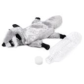 GiGwi Dog Toys игрушка для собак шкурка енота с бутылкой-пищалкой