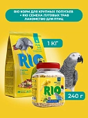 RIO Корм для крупных попугаев+Семена луговых трав лакомство для птиц (комбо-набор)