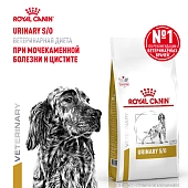 Royal Canin Urinary S/O корм для собак при лечении МКБ