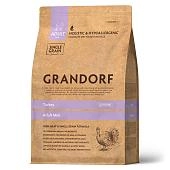 Grandorf Turkey Mini корм для взрослых собак мелких пород