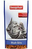Beaphar Malt Bits подушечки для выведения шерсти из желудка