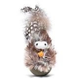 GiGwi Catch & Scratch Eco игрушка для кошек птичка со звуковым чипом