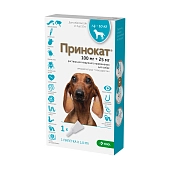Принокат капли для собак весом 4-10 кг