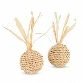 Triol игрушка-когтеточка для кошки Мяч из кукурузных листьев