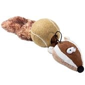 GiGwi Dog Toys игрушка для собак барсук с пищалками