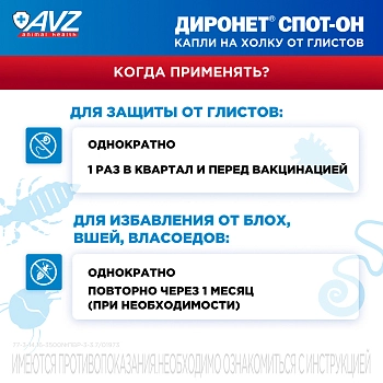 Диронет Спот-он для собак
