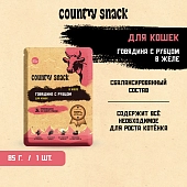 Country snack пауч для кошек (в желе)