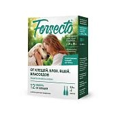 Forsecto капли инсектоакарицидные для собак и щенков от 20 до 30 кг