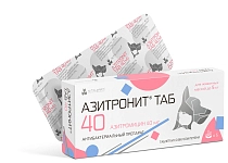 Азитронит таб антибактериальный препарат для животных