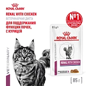 Royal Canin Renal пауч для кошек при хронической почечной недостаточности (кусочки в соусе)