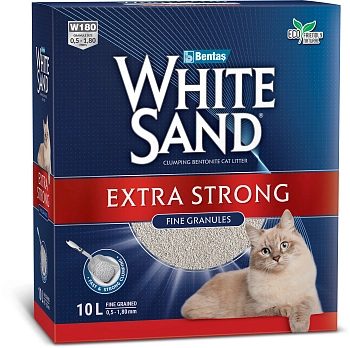 White Sand наполнитель минеральный комкующийся экстра