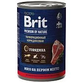 Brit Premium by Nature консервы для взрослых собак всех пород