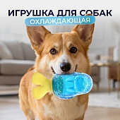 Triol игрушка для собак из термопластичной резины охлаждающая Морж