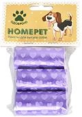 HOMEPET пакеты для выгула собак с рисунком