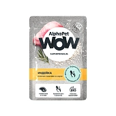 AlphaPet WOW пауч для котят, беременных и кормящих кошек (ломтики в соусе)
