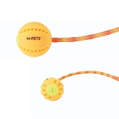 M-Pets Flash led игрушка для собак светящийся мяч на веревке