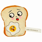 Mr.Kranch игрушка для собак Тост с пищалкой и шуршащими элементами