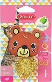 Zolux игрушка для кошек с кошачьей мятой очаровательный мишка