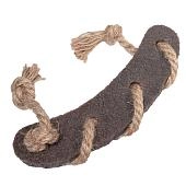 GiGwi Gum Gum Dog Eco игрушка для собак сосиска c веревкой из экорезины