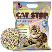 Cat Step Tofu Tutti Frutti наполнитель растительный комкующийся