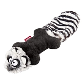 Gigwi Plush Friendz мягкая игрушка для собак Енот с пищалками