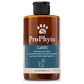 ProPhyto Classic шампунь с растительными экстрактами для блеска и мягкости шерсти собак