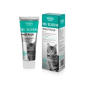 VEDA My Totem Malt Plus паста для выведения шерсти с пребиотиком для кошек