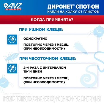 Диронет Спот-он для собак