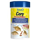Tetra Cory ShrimpWafers корм с добавлением креветок для сомиков-коридорасов (пластинки)