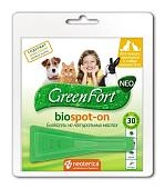 GreenFort neo БиоКапли от блох и клещей для кошек и собак до 10 кг