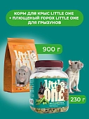 Little One Корм для крыс 900 г. + Плющеный горох для грызунов 230 г. (комбо-набор)