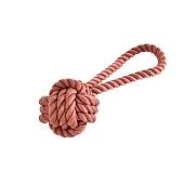 HOMEPET игрушка для собак узел с петлей из каната