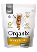 Organix Veterinary Urinary Struvite сухой корм для взрослых кошек для растворения струвитных камней и предотвращения их рецидивов