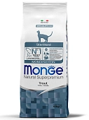 Monge Cat Monoprotein Sterilised Trout корм для стерилизованных кошек