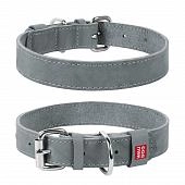 Collar ошейник кожаный Waudog Classic