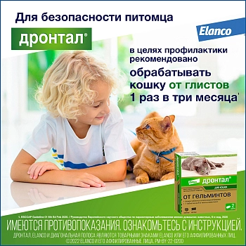 Дронтал для кошек