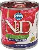 Farmina N&D Dog Quinoa Wet Food Weight Management консервы для собак для контроля веса