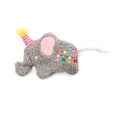 GiGwi Catch & Scratch Eco игрушка для кошек Слоник