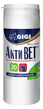 GIGI АктиВЕТ хондропротектор для крупных и средних пород собак