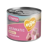 Мнямс Суфле по-английски консервы для котят до 4 месяцев