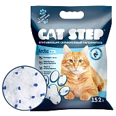 Cat Step Arctic Blue наполнитель силикагелевый впитывающий