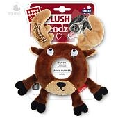GiGwi Plush Friendz игрушка для собак лось с пищалкой