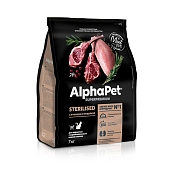 AlphaPet Superpremium сухой корм для взрослых стерилизованных кошек и котов