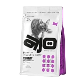 AJO Delicate Taste полнорационный корм для привередливых кошек и котят