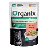 Organix пауч для стерилизованных кошек (в желе)